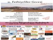 Almanya / Ober-Ramstadt Fethiye'liler Derneinin 11. Gecesi